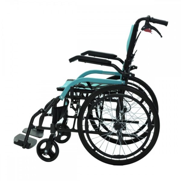 Silla de ruedas estándar apoya brazos abatibles