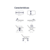 Cama Hospitalaria manual en ABS MO-2020