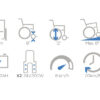 Silla de Ruedas eléctrica Espaldar Reclinable