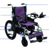 Silla de ruedas eléctrica espaldar abatible y Bocina