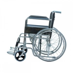 Silla de ruedas estándar reposapiés fijos