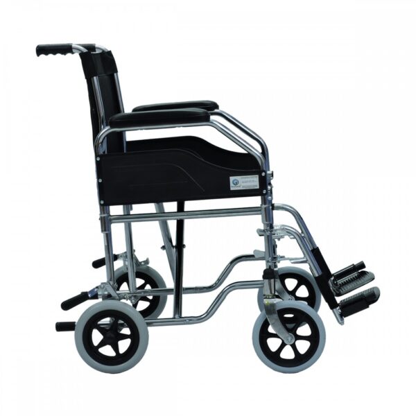 Silla De Ruedas De transporte Reposa brazos y pies desmontables