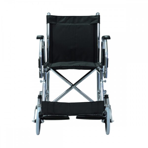 Silla De Ruedas De transporte Reposa brazos y pies desmontables
