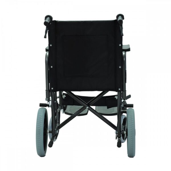 silla-de-ruedas-reposa-brazos-y-pies-desmontables (2) Silla de Ruedas de transporte Reposa brazos y pies desmontables