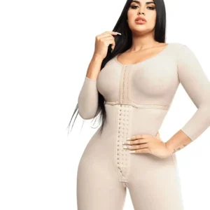 FAJA-131-1 Faja postquirúrgica completa: reloj de arena - Moldeado total y compresión