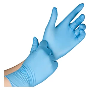 Guante examen nitrilo azul - M x100