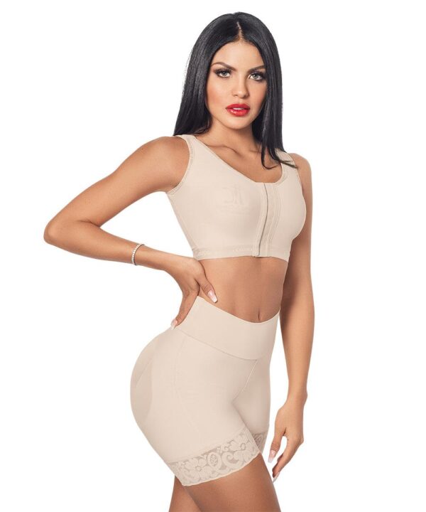 SOSTEN-031-2 Brasier postquirúrgico con faja, tiras anchas y soporte dorsal